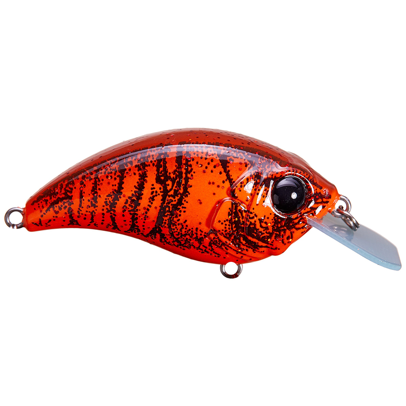 Load image into Gallery viewer, Bill Lewis SB-57 Squarebill Crankbaits Red Glitter Craw
