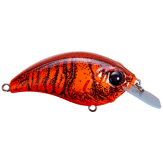 Bill Lewis SB-57 Squarebill Crankbaits Red Glitter Craw