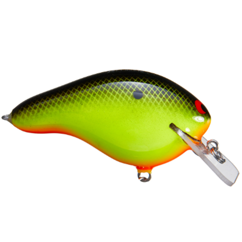 Load image into Gallery viewer, Black Label Tackle Headhunter Square Bill Crankbaits Chartreuse Black Back
