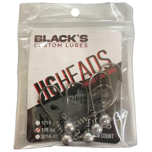 Black's Custom Lures Finesse Heavy Cover Jig Heads