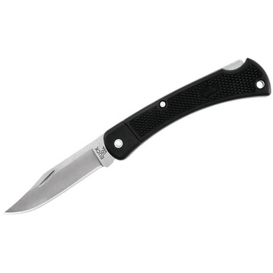 Buck Pocket Knife 110 Folding Hunter LT Unfolded