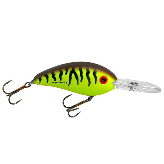 Bomber Lures Fat Free Shad Jr. BD6F Crankbait - Chart Brown Tiger