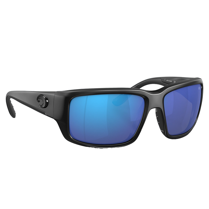 Load image into Gallery viewer, Costa Fantail Sunglasses Blackout Blue Mirror
