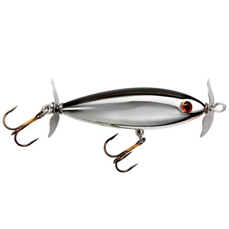 Load image into Gallery viewer, Cotton Cordell Crazy Shad Topwater Baits Chrome Black
