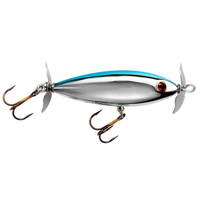 Load image into Gallery viewer, Cotton Cordell Crazy Shad Topwater Baits Chrome Blue
