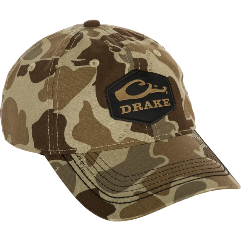 Load image into Gallery viewer, Drake Cotton Twill Hex Patch Hats - Old School Timber
