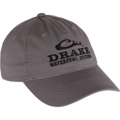 Drake Cotton Twill Systems Hats - Castle Rock Grey