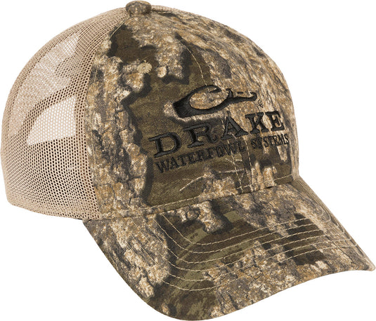 Drake Waterfowl Mesh Back Camo Hat