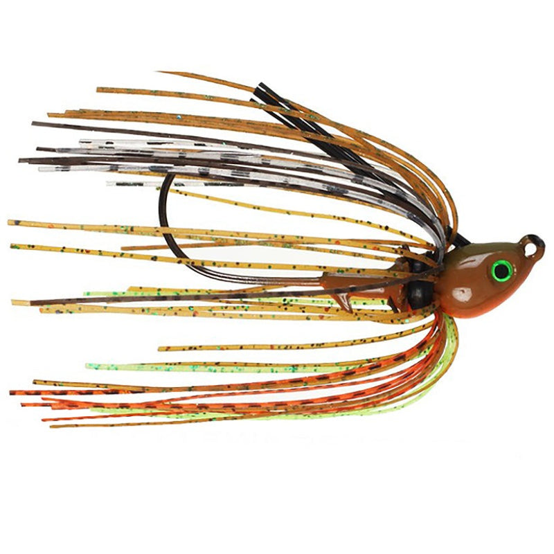 Load image into Gallery viewer, Dirty-Jigs-Finesse-Swim-Jig-Green-Sunfish
