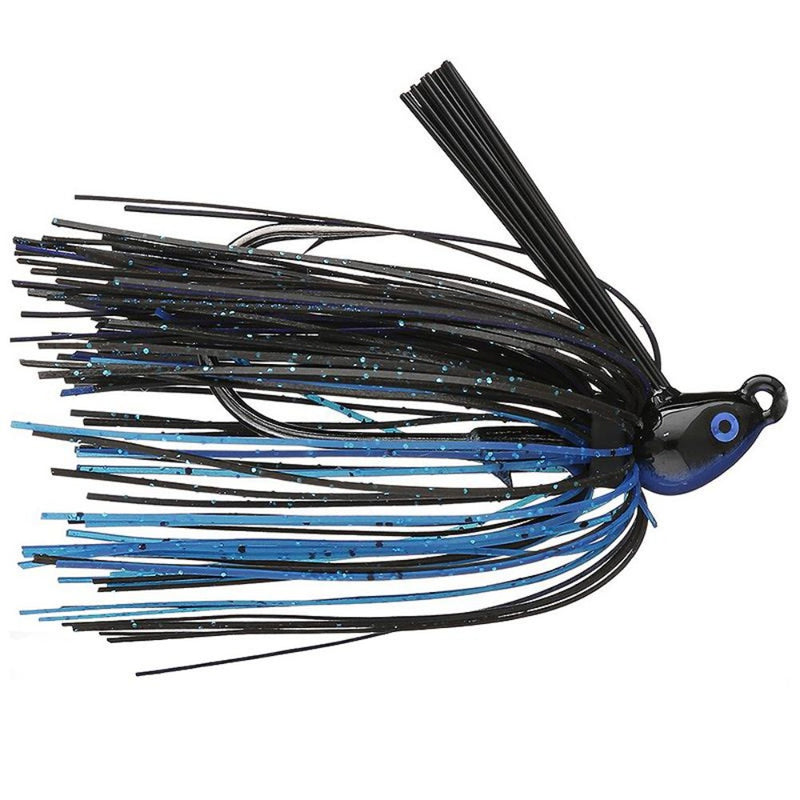 Load image into Gallery viewer, Dirty-Jigs-No-Jack-Swim-Jig-Black-Blue
