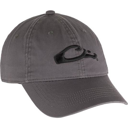 Drake Cotton Twill Hats - Gray