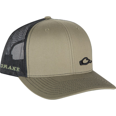 Drake Waterfowl Enid Richardson Mesh Back Hats - Loden and Black