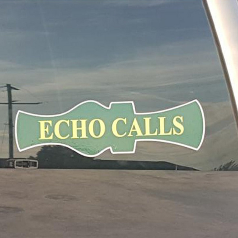 Load image into Gallery viewer, Echo Calls Decals on Window
