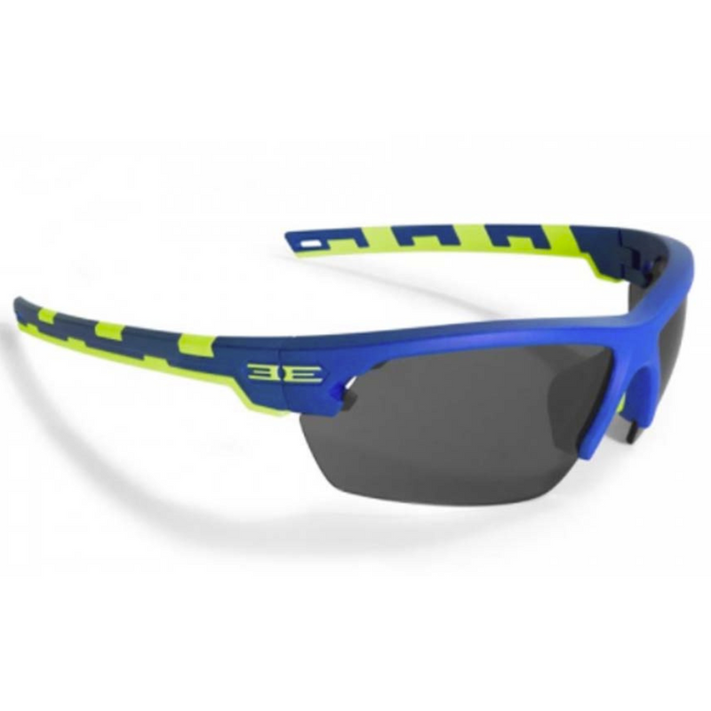 Load image into Gallery viewer, Epoch Link Sunglasses - Blue Frames with Lime Lens
