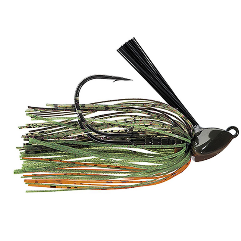 Load image into Gallery viewer, Evergreen Grass Ripper Swim Jigs - Brett&#39;s Bluegill
