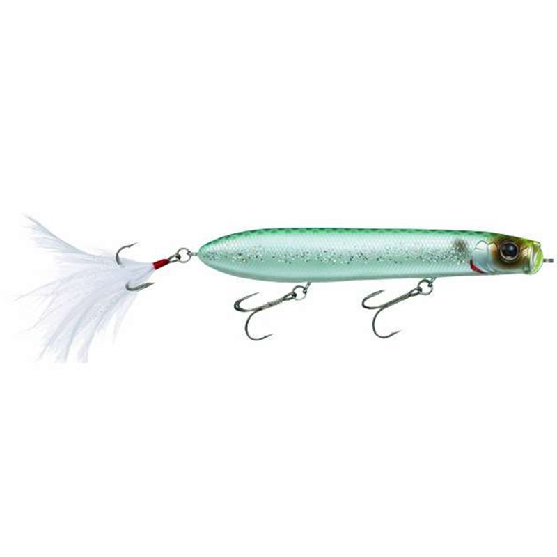 Load image into Gallery viewer, Evergreen SB Topwater Lures Emerald Shiner 105-125
