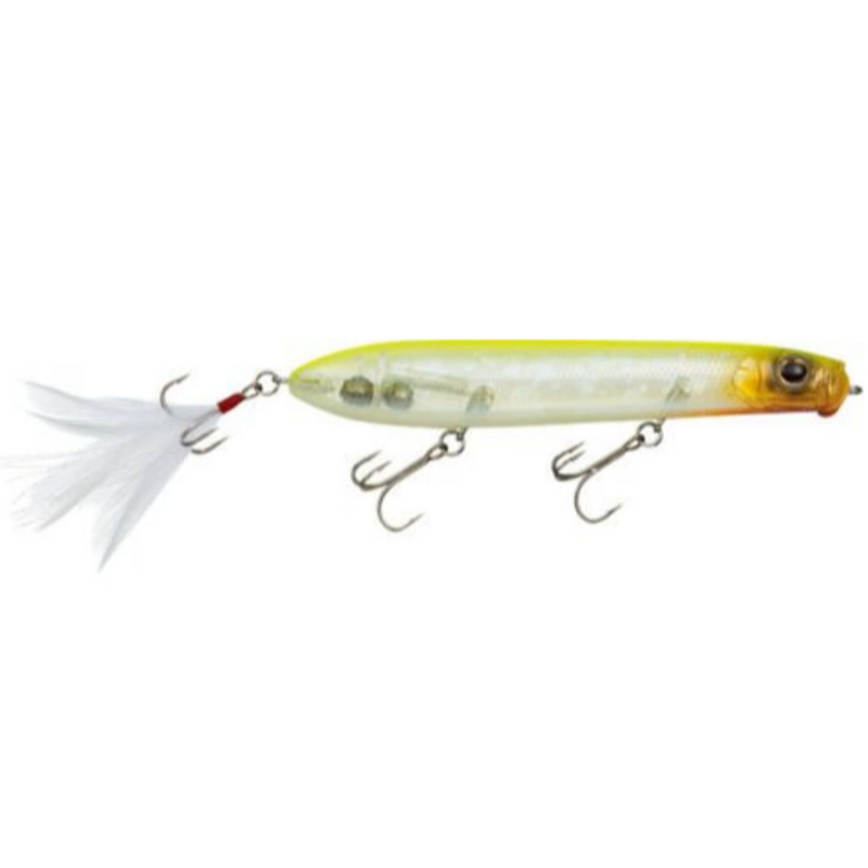 Load image into Gallery viewer, Evergreen SB Topwater Lures Skeleton Chartreuse
