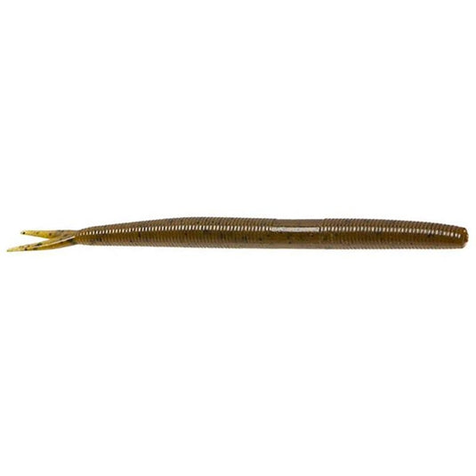 Zoom Fluke Stick Worms Green Pumpkin