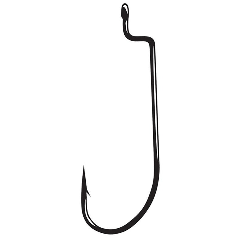 Load image into Gallery viewer, gamakatsu-offset-shank-worm-hook-black
