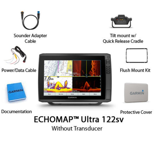 Garmin Ultra 122SV Marine GPS Navigation and Sonar