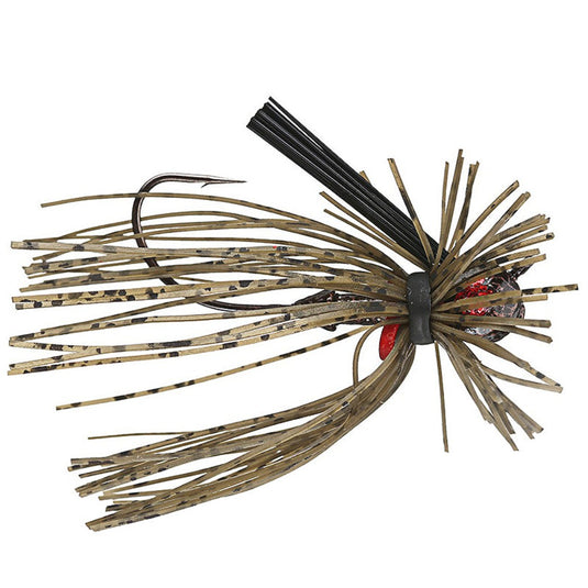 Jewel Heavy Cover Finesse Football Jigs - Green Gourd