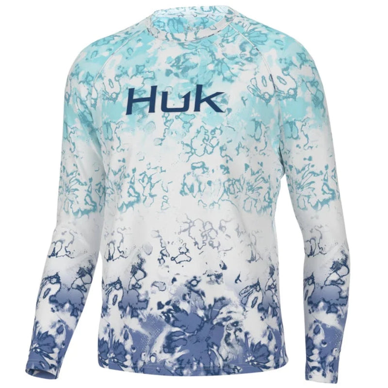 Load image into Gallery viewer, Huk Fin America Fade Pursuit Mens Performance Shirts - Island Paradise
