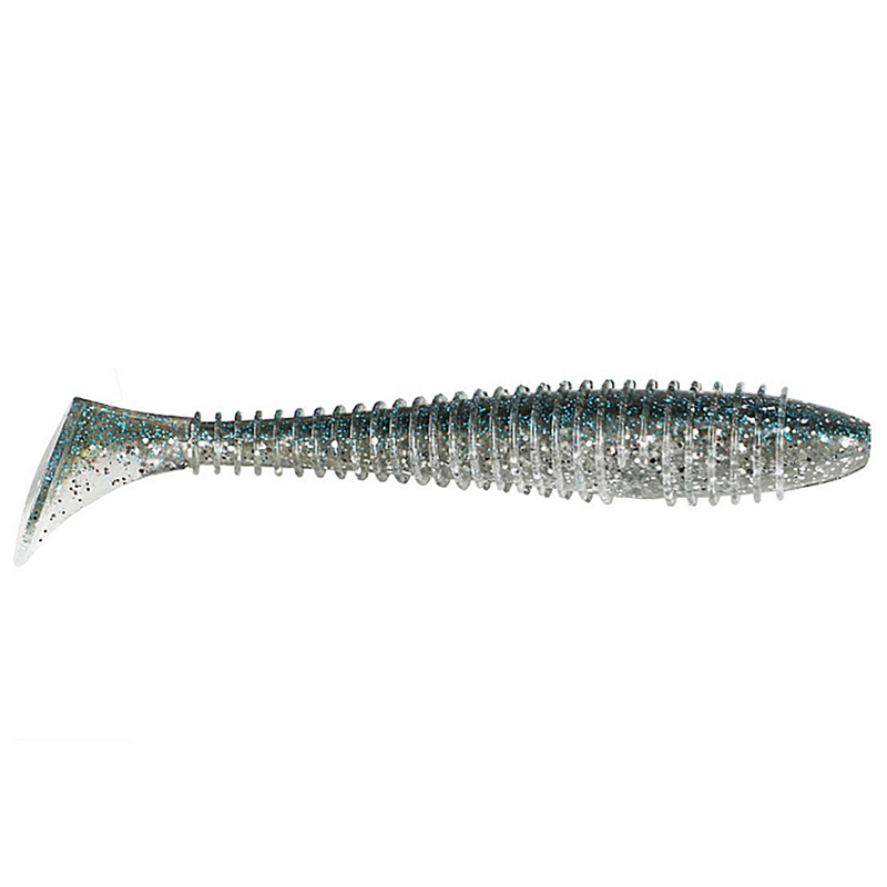 Load image into Gallery viewer, Keitech 4.8in FAT Swing Impact Swimbaits - Hasu-Silver Shiner
