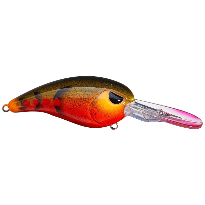 Load image into Gallery viewer, Head Hunter Fire Tail Craw Crankbait - Avocado Craw
