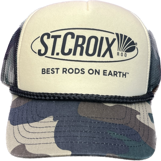 St. Croix Logo Hat - Cream Puff - Mesh Back