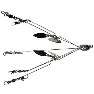 J & H Tackle 5-Arm Finesse Swim N Frenzy 5 Arm A-Rig