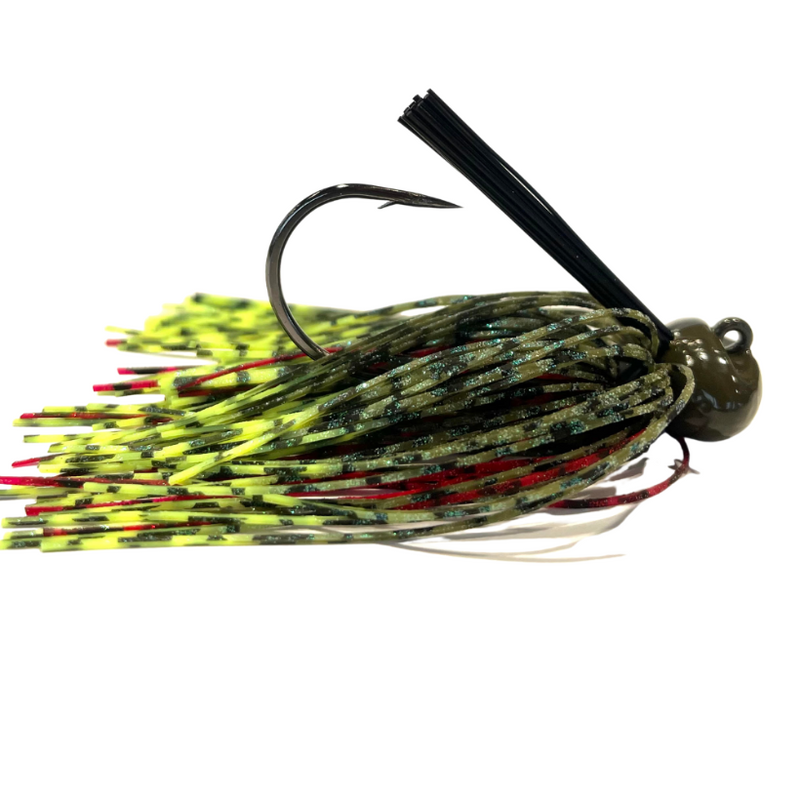 Load image into Gallery viewer, J &amp; H Tackle Outlaw Jigs - Watermelon Craw
