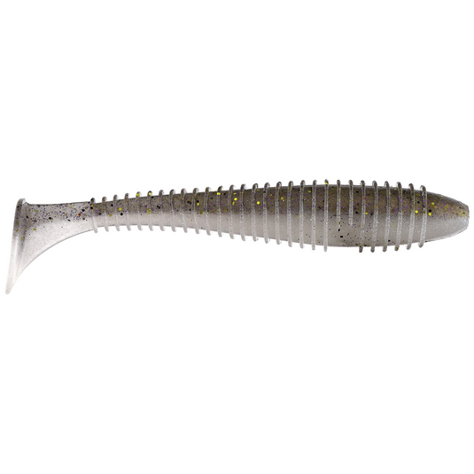 Keitech 4.3in Fat Swing Impact Swimbaits - Gizzard Shad