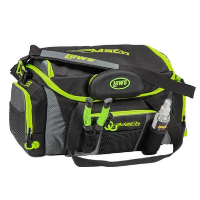 Lews Mach Tackle Bag - Black Green Grey