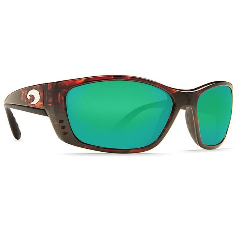 Load image into Gallery viewer, Costa Fisch Sunglasses - Tortoise Frames and Green Mirror Lenses
