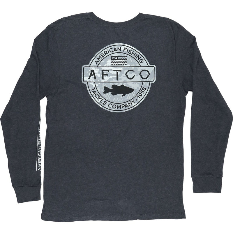 Load image into Gallery viewer, Aftco Bass Patch Long Sleeve T-Shirts
