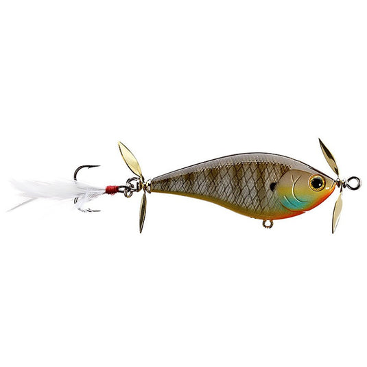 Lucky Craft Kelly J Topwater Prop Lure - Nasty Bluegill