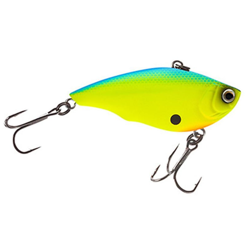 Load image into Gallery viewer, Yo-Zuri Rattl&#39;n Vibe Lipless Crankbaits - Matte Black and Blue Chartreuse
