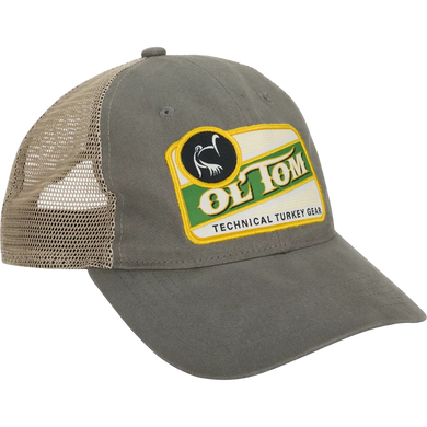 Drake Waterfowl Ol' Tom Vintage Patch Mesh Back Cap - Gray