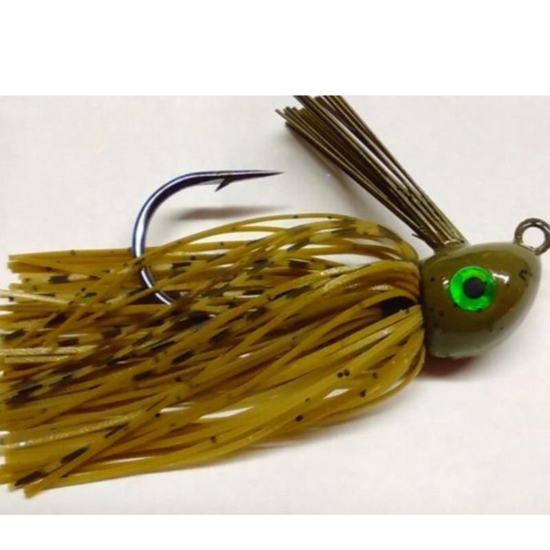 Load image into Gallery viewer, Oldham Eye Max Grass Jigs - Mud Bug
