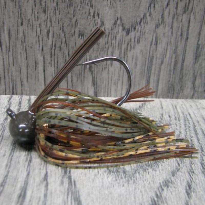 Load image into Gallery viewer, Brazalo Custom Lures Football Head Jigs - Phantom Craw
