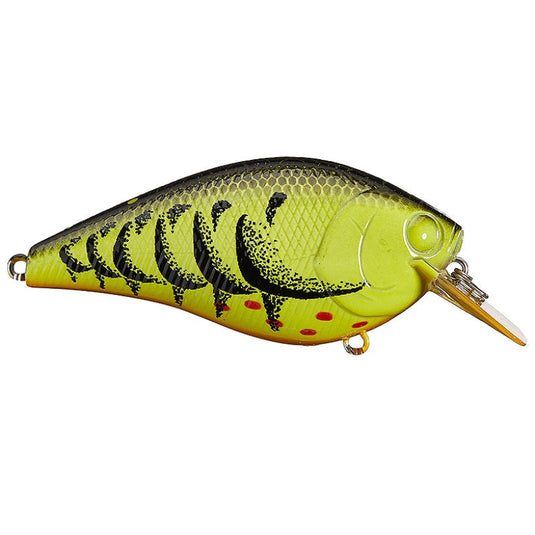 Lucky Craft LC 1.5 Squarebill Crankbaits - Phantom Chartreuse Black Craw