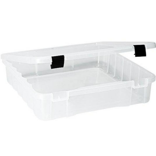 Plano XL Prolatch Stowaway Storage Tackle Box - Clear