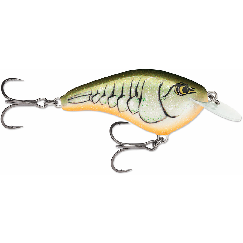 Load image into Gallery viewer, Rapala Ott&#39;s Garage Series Slim Crankbait - 1/2 Oz. - Chartreuse Rootbeer Craw
