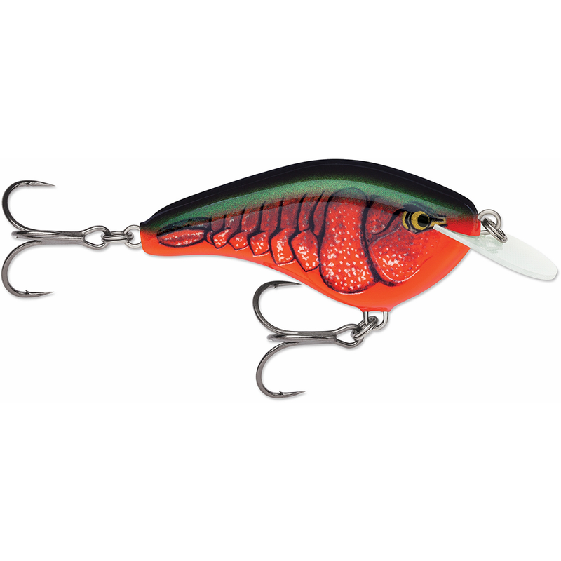 Load image into Gallery viewer, Rapala Ott&#39;s Garage Series Slim Crankbait Red Crawdad
