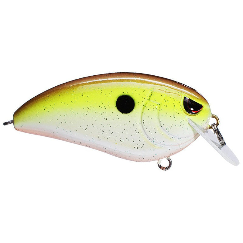 Load image into Gallery viewer, Spro Fat John Crankbait - Rootbeer Chartreuse
