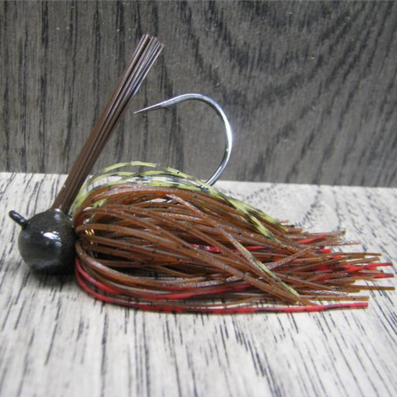 Load image into Gallery viewer, Brazalo Custom Lures Football Head Jigs - Rotten Watermelon
