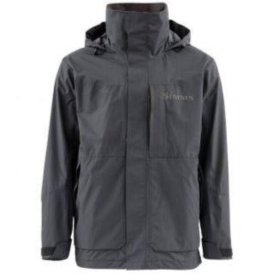 Simms Challenger Fishing Jacket - Black with Ghost Logo