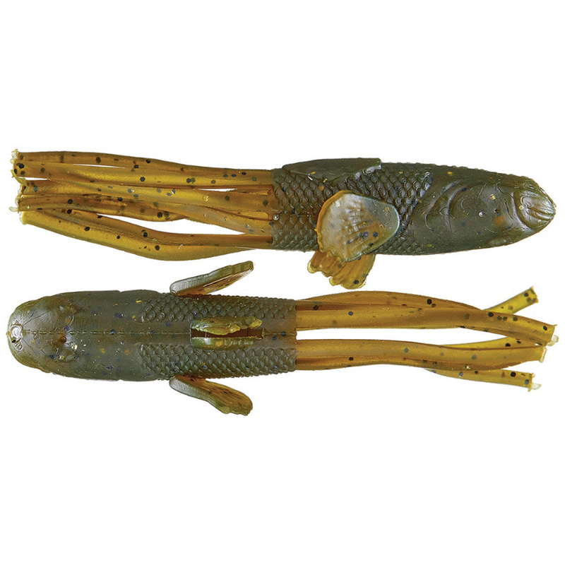 Load image into Gallery viewer, Savage Gear Ned Goby Soft Baits - Green Pumpkin
