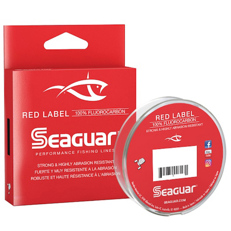 Load image into Gallery viewer, Seaguar Red Label Fluorocarbon Fishing Line Color Clear 200 yds
