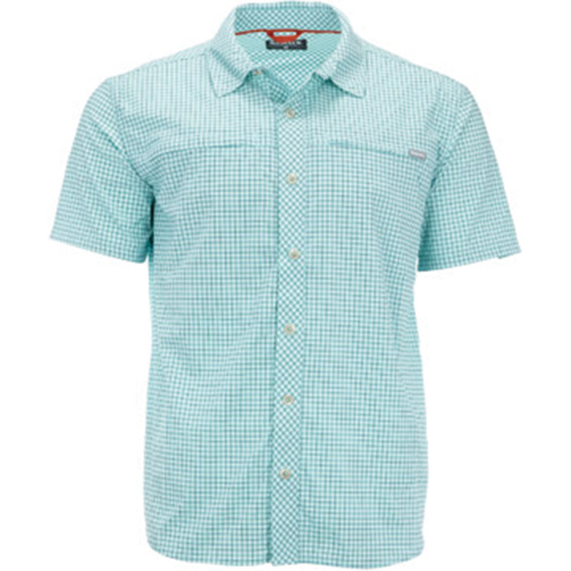 Load image into Gallery viewer, Simms Mens Stone Cold SS Button Up Shirt
